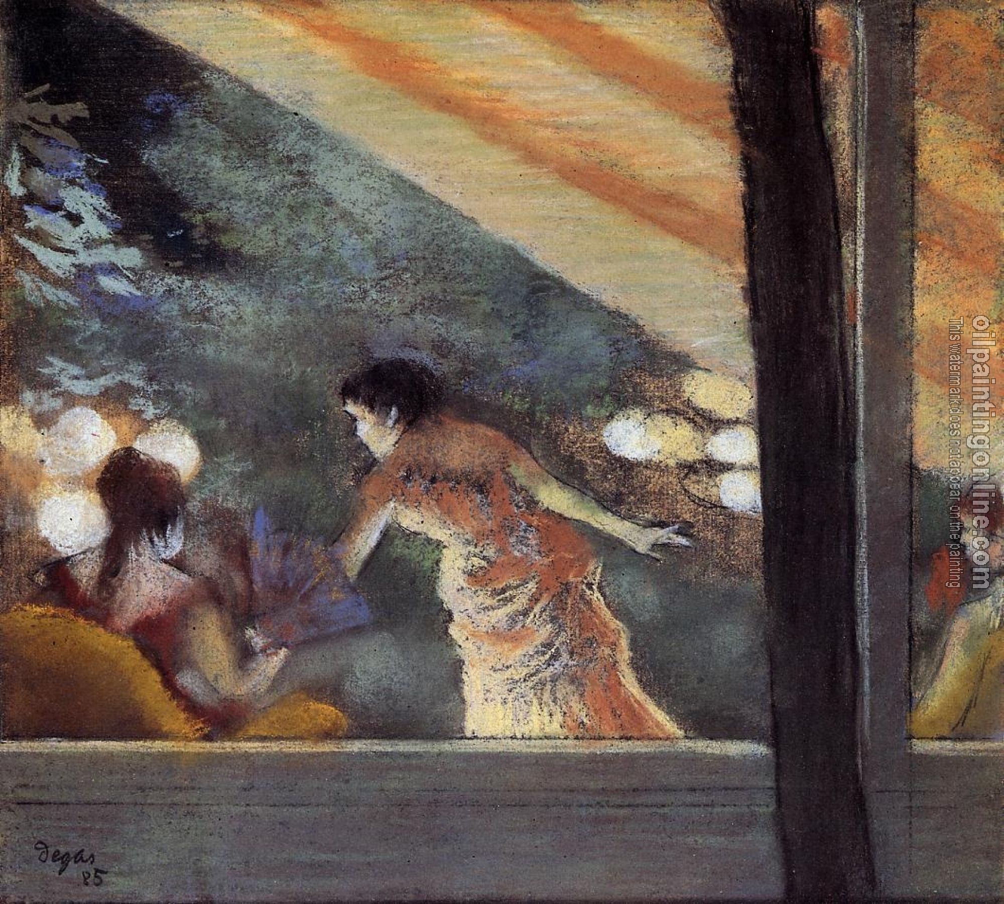 Degas, Edgar - At the Cafe des Ambassadeurs